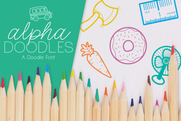 Alpha Doodles Font Review