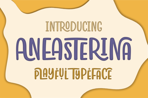 Aneasterina: A Cute Handwritten Font