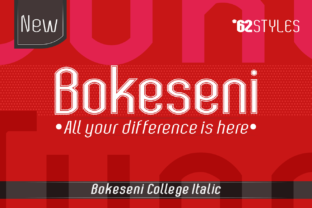Bokeseni College Italic Font