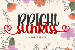 Bright Sunkiss Font for Web Design