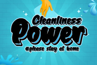 Cleanliness Power Font for Web Design