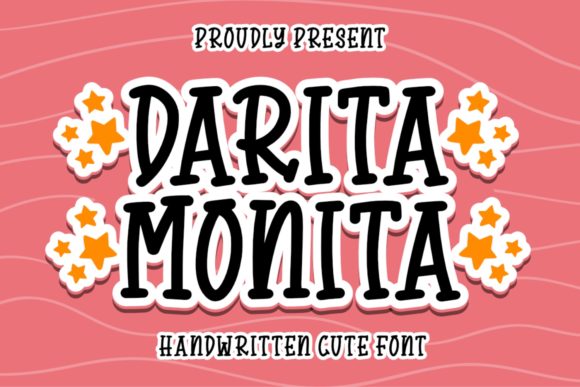 Darita Monita Font for Editorial Design