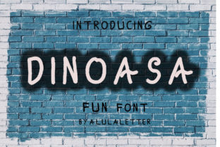 Dinoasa: A Playful Script Font