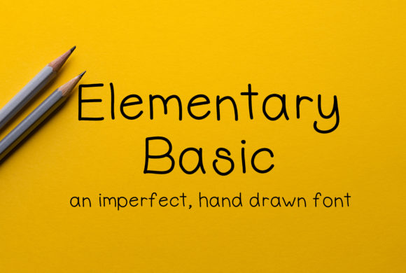 Elementary Basic: A Cute Handwritten Font