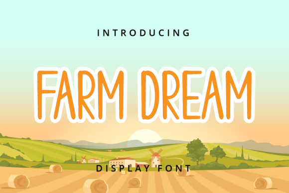 Farm Dream Font for Business