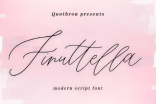 Finuttella: A Friendly Handwritten Font