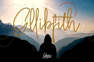 Gllibfith: A Cute Handwritten Font for Creative Projects