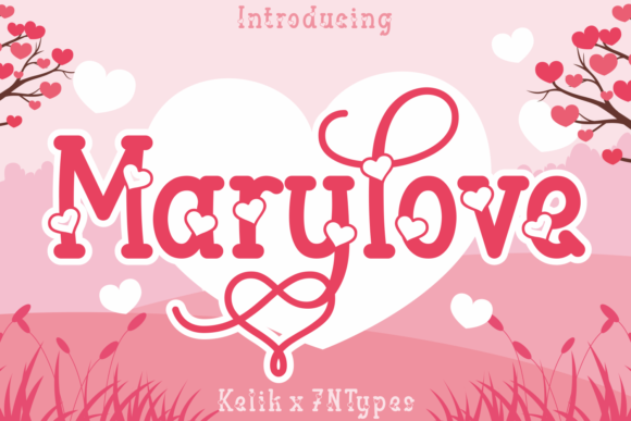 Marylove: A Cute Decorative Font