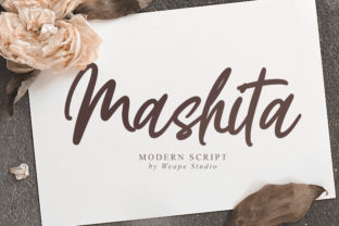 Mashita: A Stylish Handwritten Font