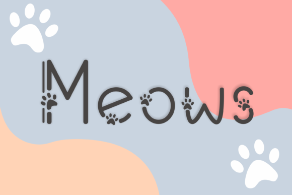 Meows: A Stylish Font for Creative Campaigns