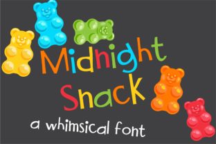 Midnight Snack Font for Creative Marketing