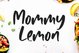 Mommy Lemon Font: A Stylish Script for Editorial Design