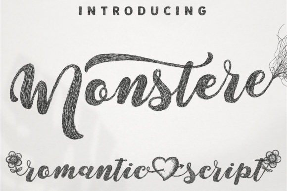 Monstere: A Handwritten Font for Creative Marketing
