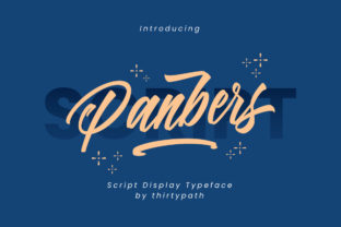 Panbers: A Handwritten Font for Creative Projects