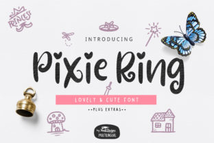 Pixie Ring: A Playful Font for Business Branding
