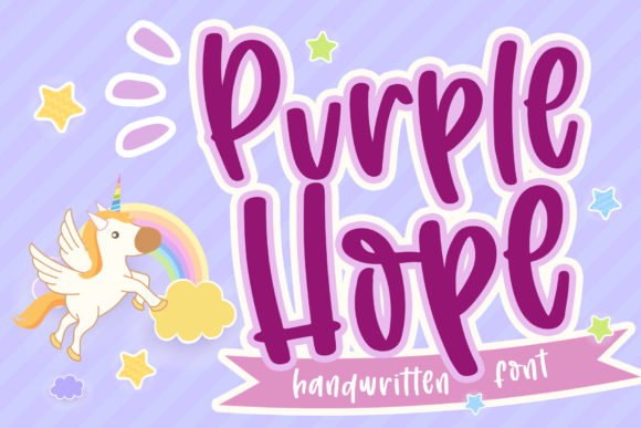 Purple Hope: A Font for Polished Branding