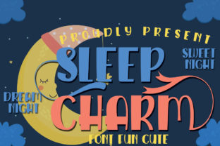 Sleep Charm: A Cute Handwritten Font