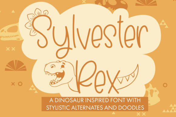 Sylvester Rex: A Cute Decorative Font