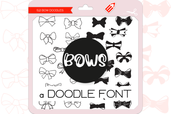 The Bows Font: Cute & Unique