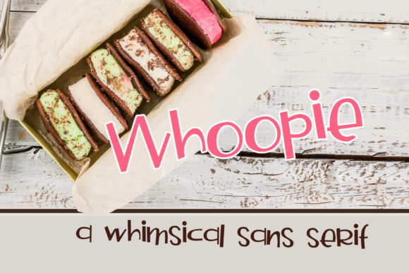 Whoopie: A Bold, Modern Sans Serif